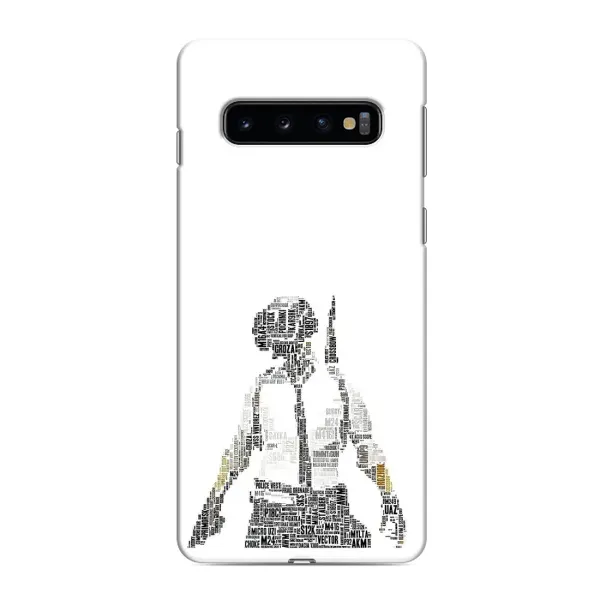 Чехол с рисунком «Из букв» для Samsung Galaxy S10 Чехол с рисунком «Из букв» для Samsung Galaxy S10
