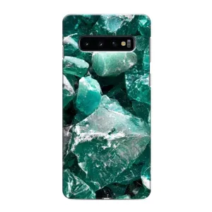 Чохол (Дорого-богато) на Samsung Galaxy S10 (Смарагд)