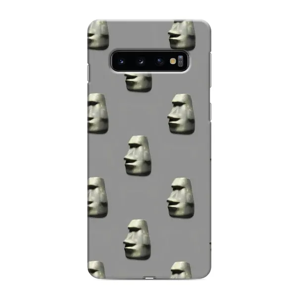 Чехол с рисунком «Каменное лицо» для Samsung Galaxy S10 Чехол с рисунком «Каменное лицо» для Samsung Galaxy S10