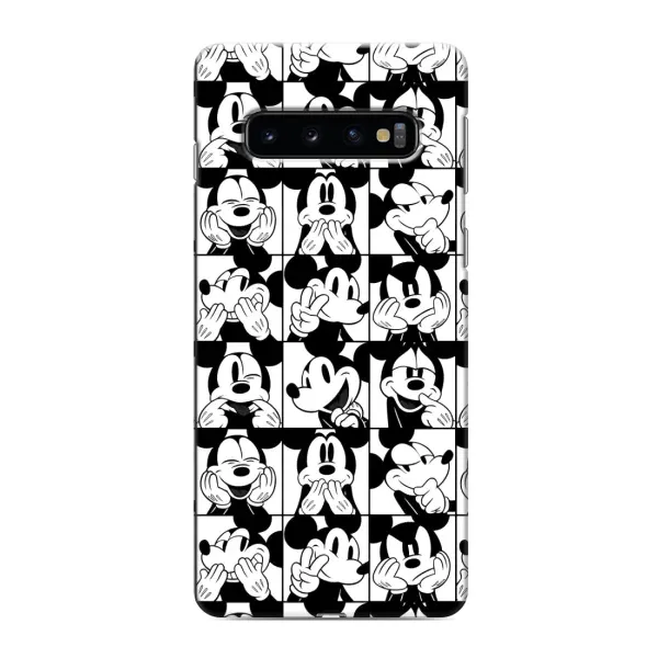 Чехол с рисунком «Коллаж Микки Маус» для Samsung Galaxy S10 Чехол с рисунком «Коллаж Микки Маус» для Samsung Galaxy S10