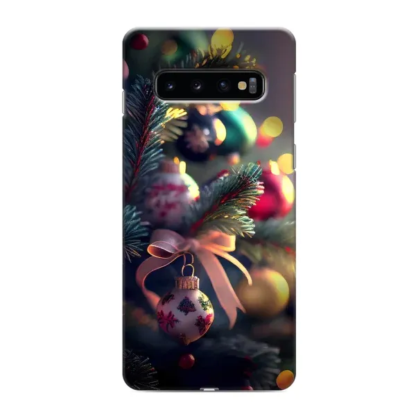Чехол с рисунком «Красивая елочка» для Samsung Galaxy S10