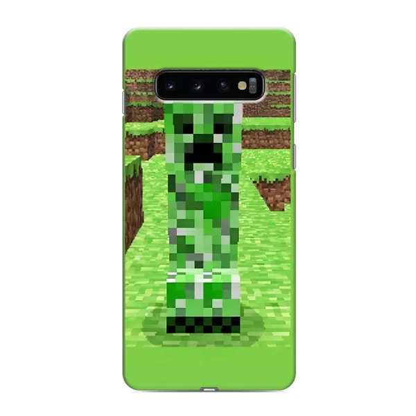 Чехол с рисунком «Крипер 2» для Samsung Galaxy S10 Чехол с рисунком «Крипер 2» для Samsung Galaxy S10