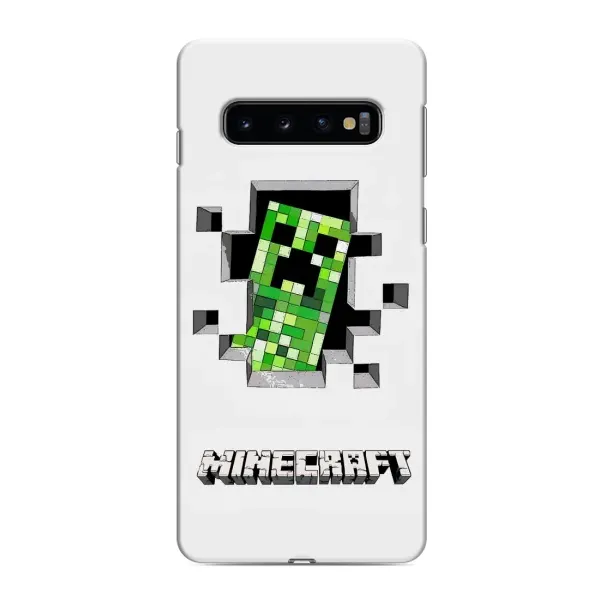 Чехол с рисунком «Крипер» для Samsung Galaxy S10 Чехол с рисунком «Крипер» для Samsung Galaxy S10