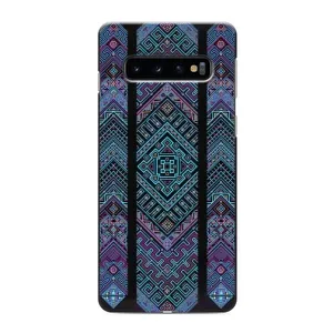 Силиконовый Чехол на Samsung Galaxy S10 (Крутой орнамент)