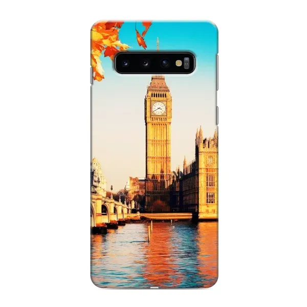 Чехол с рисунком «Летний Лондон» для Samsung Galaxy S10