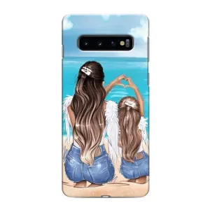 Чехлы для МАМЫ на Samsung Galaxy S10 (Мама и дочь)