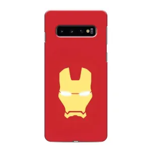 Чехол Супергерой Железный человек на Samsung Galaxy S10 (Man)