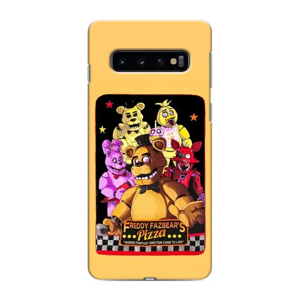 Чехол с рисунком «Медведь Фредди» для Samsung Galaxy S10