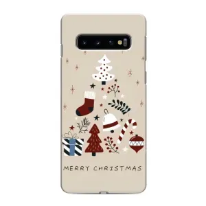 Чохол Санта Клаус для Samsung Galaxy S10 (Merry Christmas)
