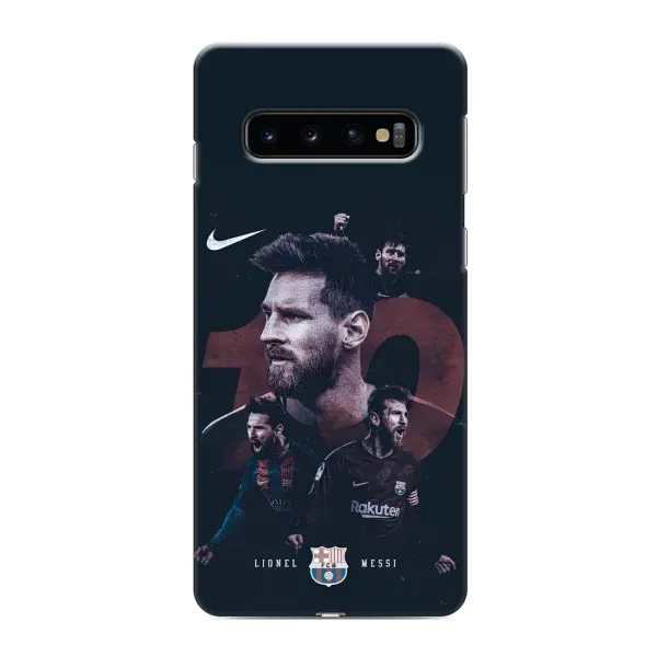 Чехол с рисунком «Месси 10» для Samsung Galaxy S10