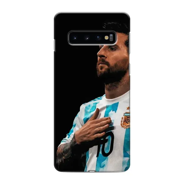 Чехол с рисунком «Месси Капитан» для Samsung Galaxy S10