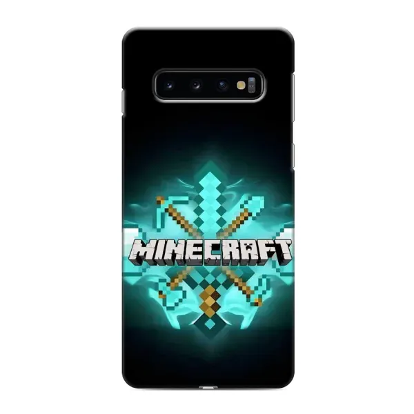 Чехол с рисунком «MineCraft 2» для Samsung Galaxy S10