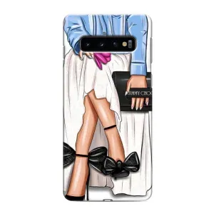 Силіконовый Чохол на Samsung Galaxy S10 з картинкой Модных девушек (Мода)
