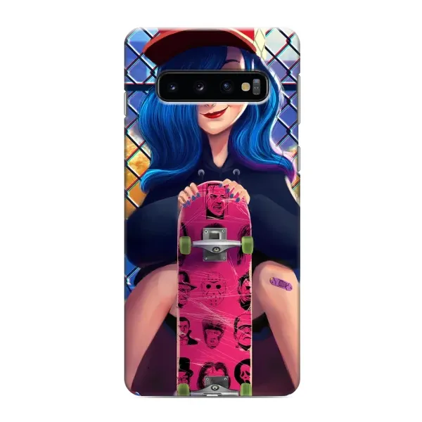 Чехол с рисунком «Модная девушка» для Samsung Galaxy S10 Чехол с рисунком «Модная девушка» для Samsung Galaxy S10