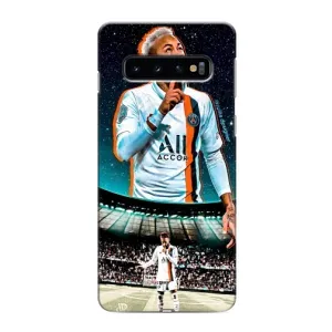 Силиконовый Чехол Samsung Galaxy S10 (Неймар ПСЖ)