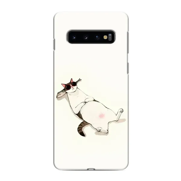 Чехол с рисунком «Отдых» для Samsung Galaxy S10 Чехол с рисунком «Отдых» для Samsung Galaxy S10