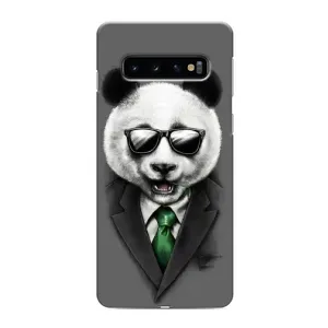 Чехлы с Пандами на Samsung Galaxy S10 (Панда в очках)