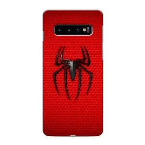 Чехол Супергерой Человека Паука на Samsung Galaxy S10 (Паук марвел)