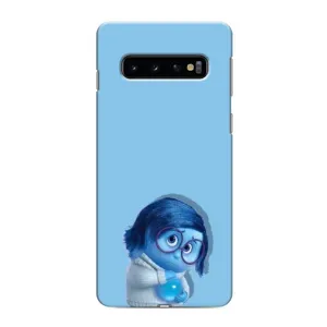 Чехол Головоломка для Samsung Galaxy S10 - (AlphaPrint) (Печаль)