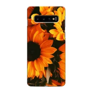 Чехлы с картинкой Подсолнухов для Самсунг s10 (подсолнухи)