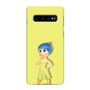 Чехол Головоломка для Samsung Galaxy S10 - (AlphaPrint) (Радость)