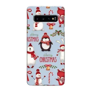 Чохол Санта Клаус для Samsung Galaxy S10 (Різдвяний)