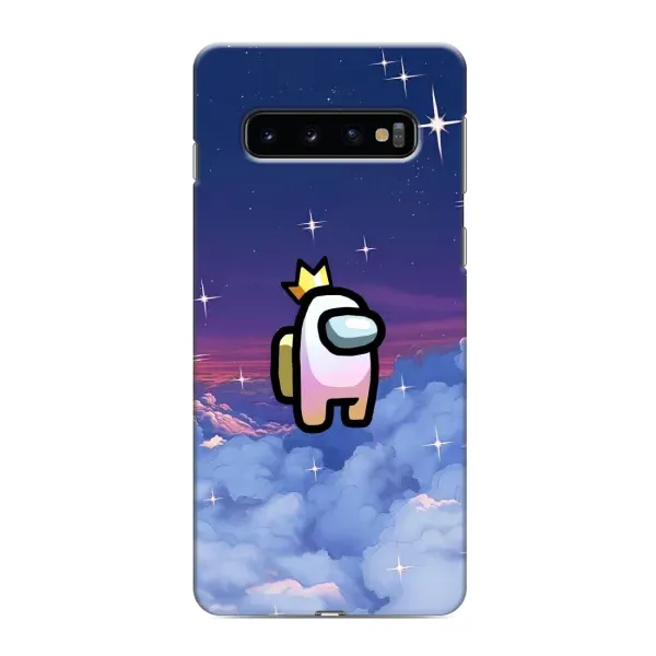 Чехол с рисунком «С Короной» для Samsung Galaxy S10 Чехол с рисунком «С Короной» для Samsung Galaxy S10