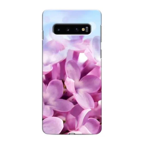 Чехол с рисунком «Сиреневые цветы» для Samsung Galaxy S10 Чехол с рисунком «Сиреневые цветы» для Samsung Galaxy S10