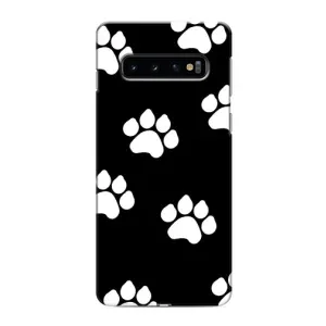Бампер для Samsung Galaxy S10 з картинкою "Песики" (Сліди собак)