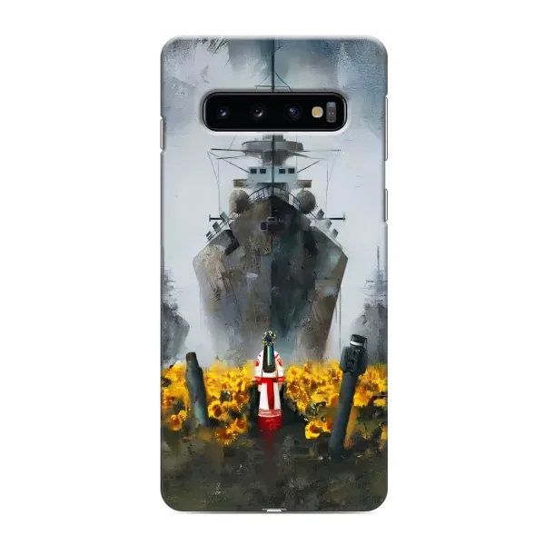 Чехол с рисунком «Смелость» для Samsung Galaxy S10 Чехол с рисунком «Смелость» для Samsung Galaxy S10