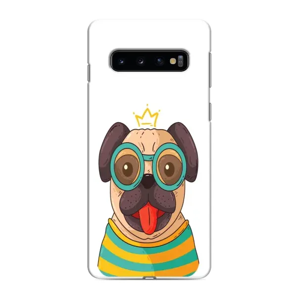 Чехол с рисунком «Собака Король» для Samsung Galaxy S10 Чехол с рисунком «Собака Король» для Samsung Galaxy S10