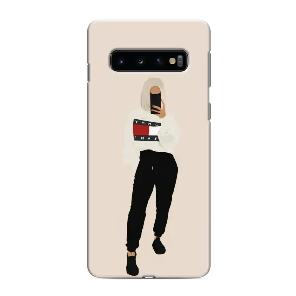 Чехол с рисунком «Стильная» для Samsung Galaxy S10 Чехол с рисунком «Стильная» для Samsung Galaxy S10