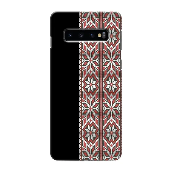Чехол с рисунком «Стильная вишиванка» для Samsung Galaxy S10 Чехол с рисунком «Стильная вишиванка» для Samsung Galaxy S10