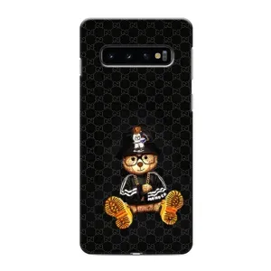 Чехлы Мишка Тедди для Самсунг s10 (Тедди Гуччи)