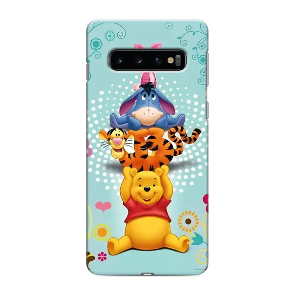Чехол с рисунком «Винни Пух и друзья» для Samsung Galaxy S10