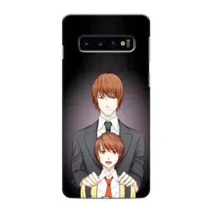 Чехол с персонажами АНИМЕ на Samsung Galaxy S10 (Ягами вырос)
