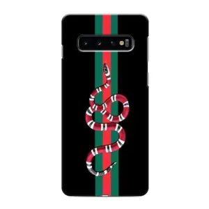 Чохли бренд ГУЧЧІ для Samsung Galaxy S10 (Змій Гуччі)