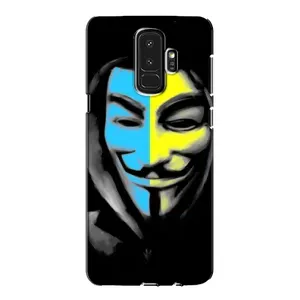 Чохол з Українською символікою на Самсунг С9 Плюс (Анонімус патріот)