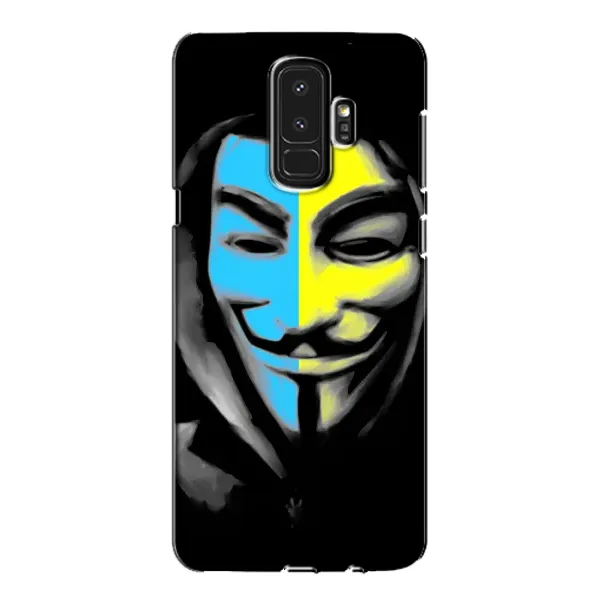 Чехол с рисунком «Анонимус патриот» для Samsung Galaxy S9 Plus (G965)