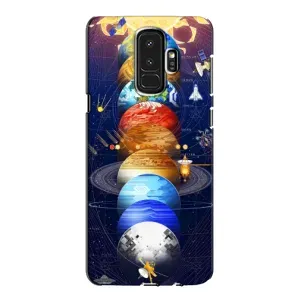 Чехол (ТПУ) с планетами на Samsung Galaxy S9 Plus G965 (Арт планети)