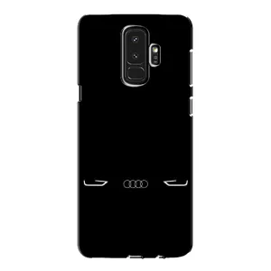 Силіконовий бампер з картинкою машини на Samsung Galaxy S9 Plus G965 (Сілует Audi)