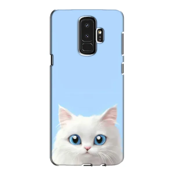Чехол с рисунком «Белый кот» для Samsung Galaxy S9 Plus (G965) Чехол с рисунком «Белый кот» для Samsung Galaxy S9 Plus (G965)