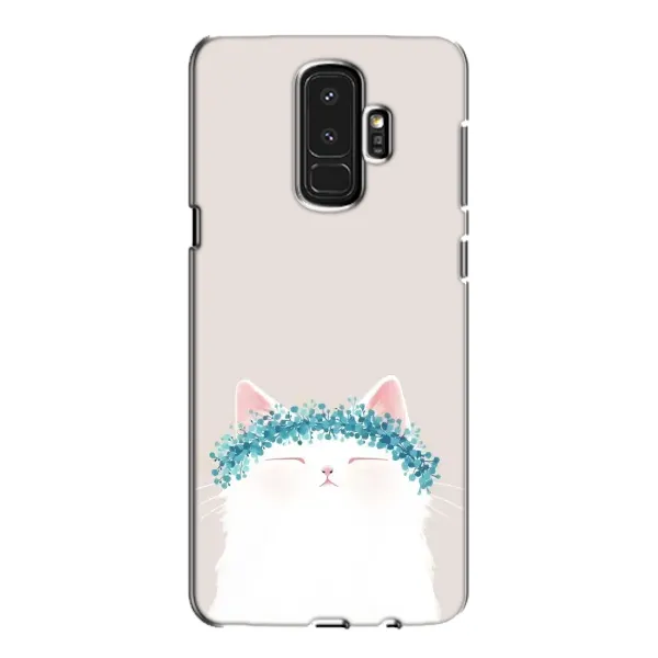 Чехол с рисунком «Белый котик» для Samsung Galaxy S9 Plus (G965) Чехол с рисунком «Белый котик» для Samsung Galaxy S9 Plus (G965)
