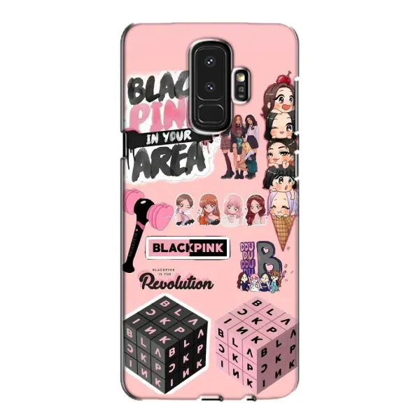 Чехол с рисунком «BLACK PINK коллаж» для Samsung Galaxy S9 Plus (G965)
