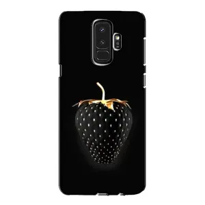 Чохол з зображенням смачної їжі для Samsung Galaxy S9 Plus G965 (Чорна полуниця)