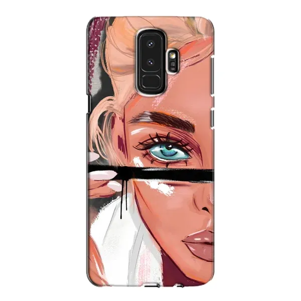 Чехол с рисунком «Девушка и ресницы» для Samsung Galaxy S9 Plus (G965) Чехол с рисунком «Девушка и ресницы» для Samsung Galaxy S9 Plus (G965)