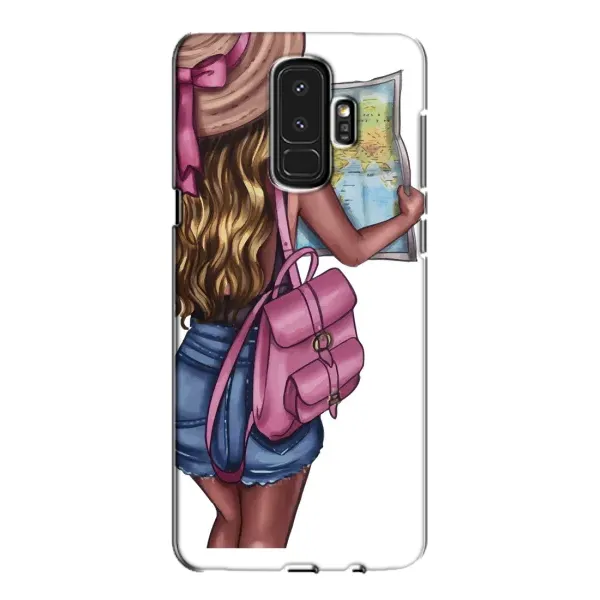 Чехол с рисунком «Девушка Путешественник» для Samsung Galaxy S9 Plus (G965) Чехол с рисунком «Девушка Путешественник» для Samsung Galaxy S9 Plus (G965)