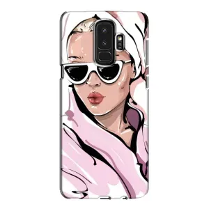 Чехол с картинкой Модные Девчонки Samsung Galaxy S9 Plus G965 (Девушка в халате)