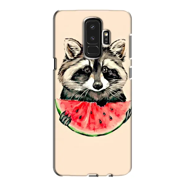 Чехол с рисунком «Енот» для Samsung Galaxy S9 Plus (G965) Чехол с рисунком «Енот» для Samsung Galaxy S9 Plus (G965)