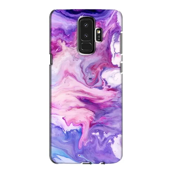 Чехол с рисунком «Фиолетовый мрамор» для Samsung Galaxy S9 Plus (G965)